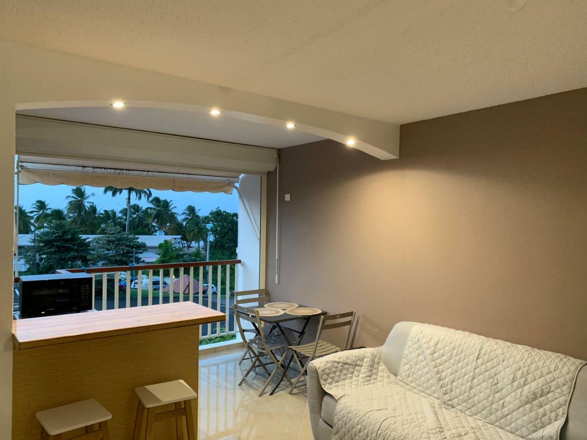 Studio Ds Residence Securisee Avec Vue & Acces A La Mer . Le Moule Dış mekan fotoğraf